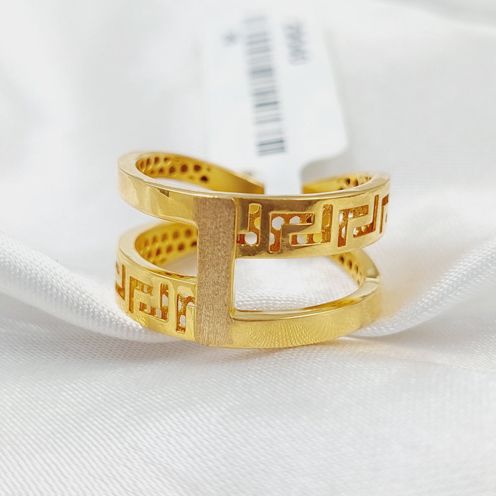 Virna Ring  Made Of 21K Yellow Gold by Saeed Jewelry-29040