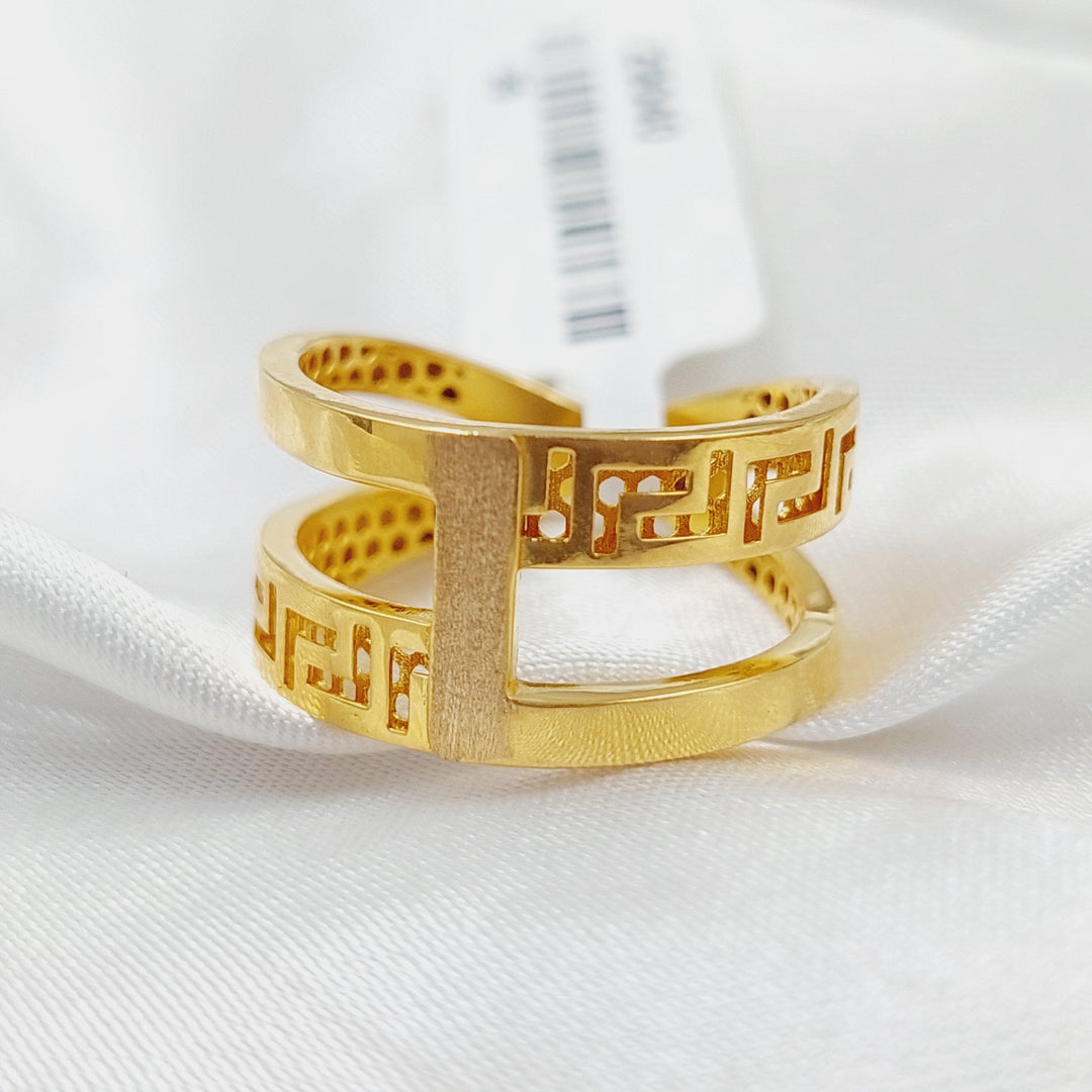 Virna Ring  Made Of 21K Yellow Gold by Saeed Jewelry-29040