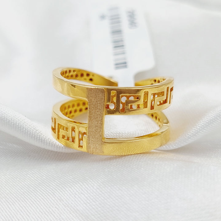Virna Ring  Made Of 21K Yellow Gold by Saeed Jewelry-29040