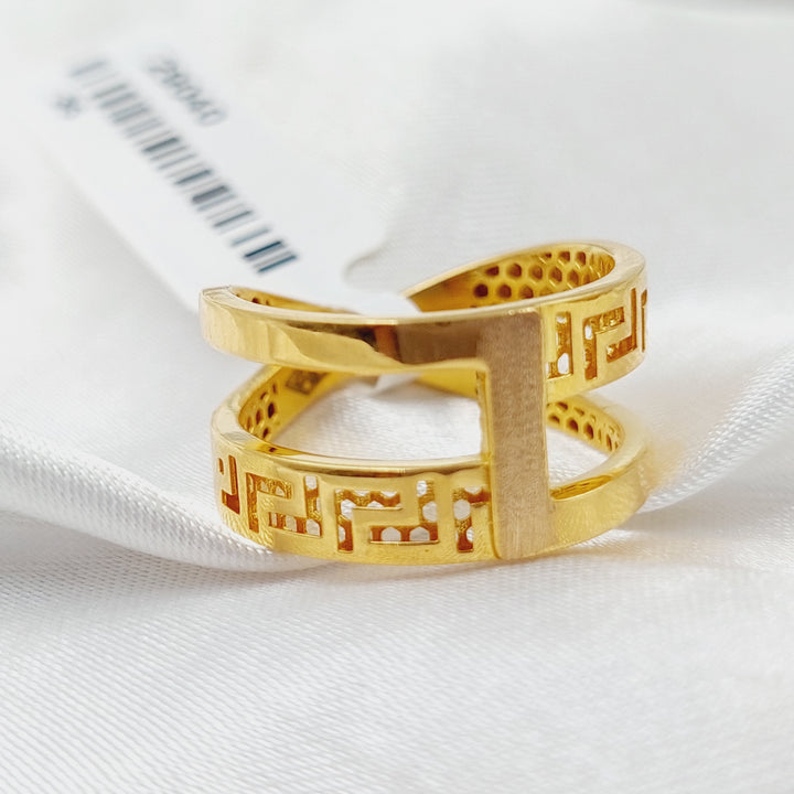 Virna Ring  Made Of 21K Yellow Gold by Saeed Jewelry-29040