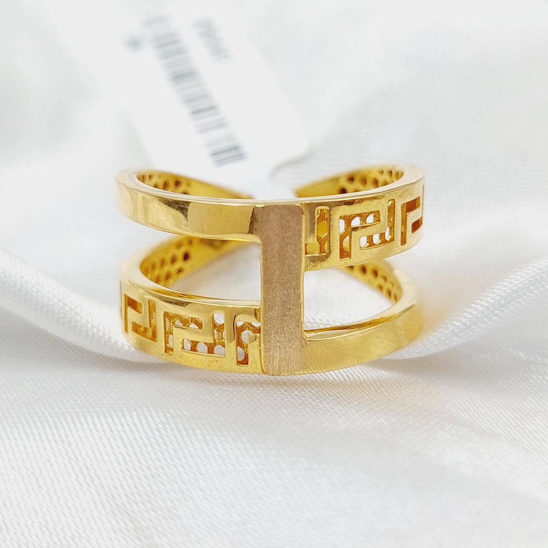 Virna Ring  Made Of 21K Yellow Gold by Saeed Jewelry-29040