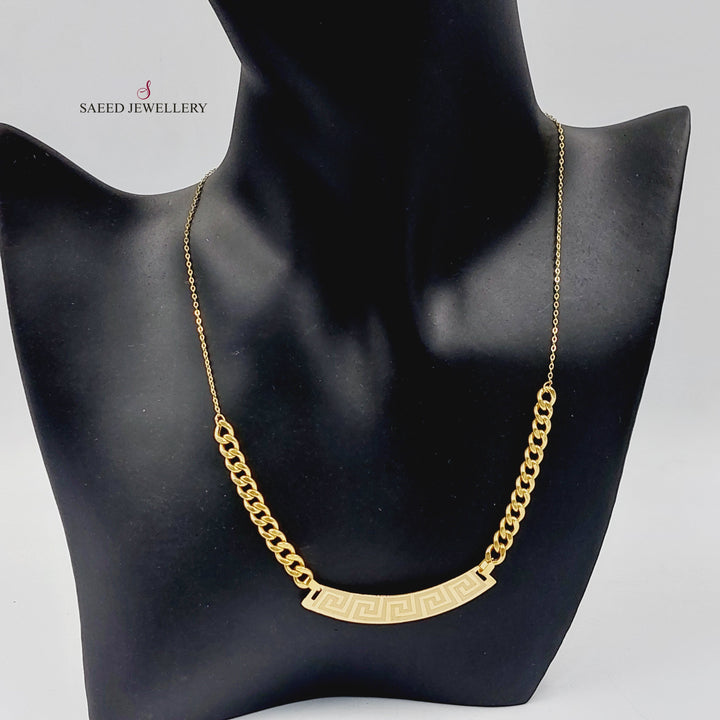   Virna Set  Made Of 18K Yellow Gold  <br>Bracelet Length: <strong> 19cm </strong> by Saeed Jewelry-29887
