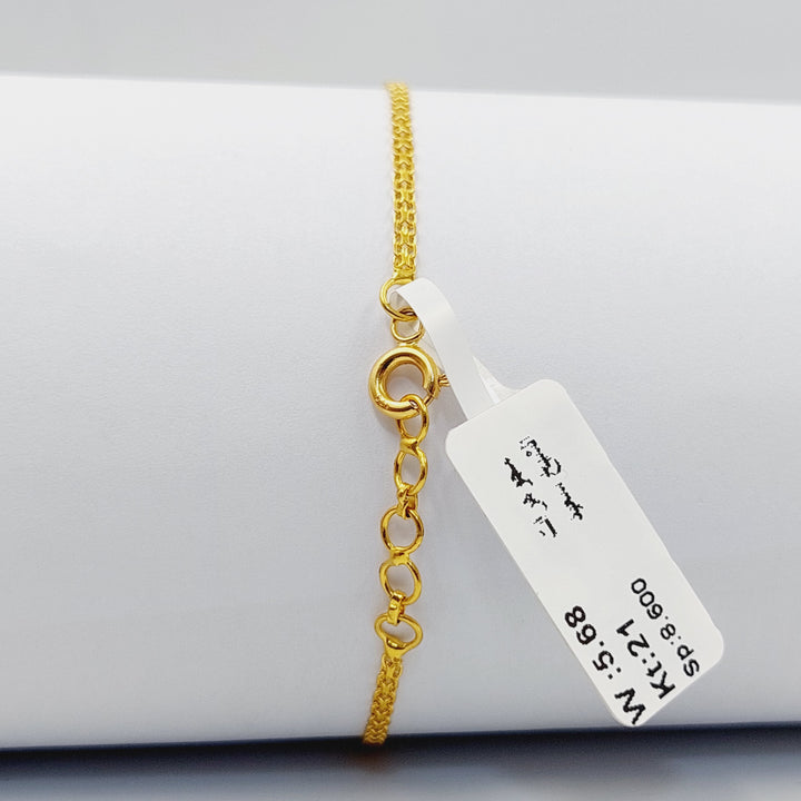 Wings Bracelet  Made Of 21K Yellow Gold by Saeed Jewelry-29435