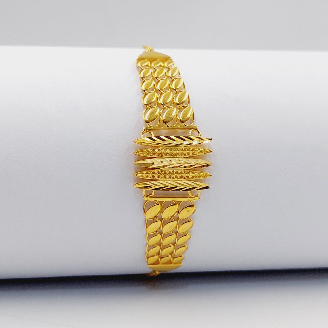Wings Bracelet  Made Of 21K Yellow Gold by Saeed Jewelry-29435