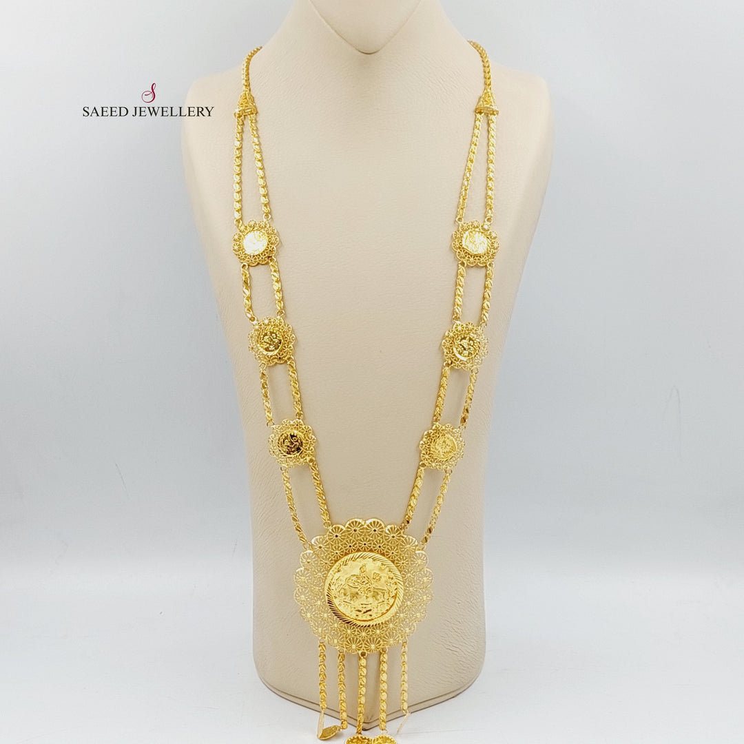 21K شال رشادي-مجوهرات الشيخ سعيد-Saeed Jewelry 