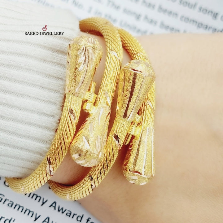 pears Bracelet  Made Of 21K Yellow Gold by Saeed Jewelry-29014