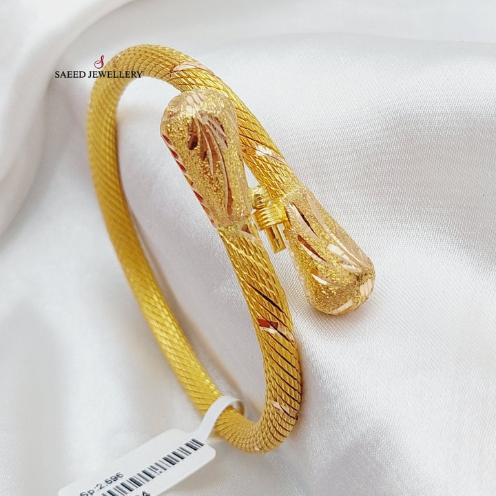 pears Bracelet  Made Of 21K Yellow Gold by Saeed Jewelry-29014