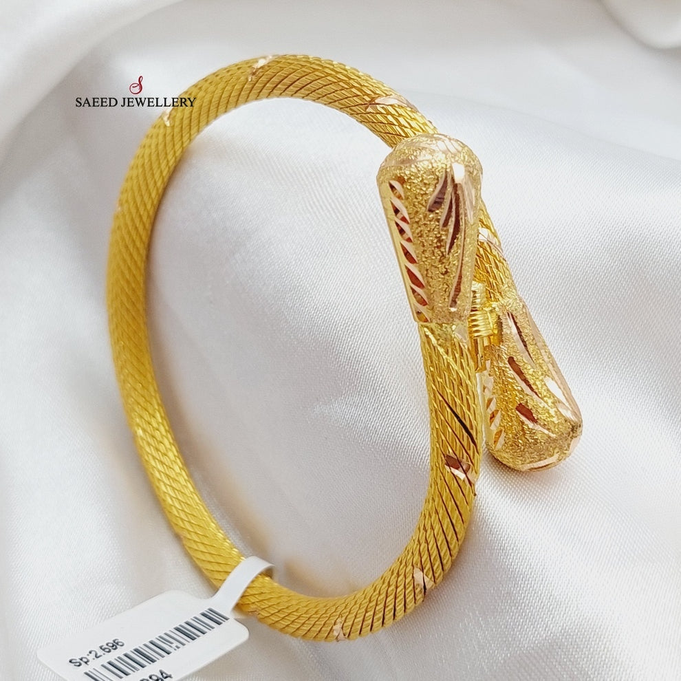 pears Bracelet  Made Of 21K Yellow Gold by Saeed Jewelry-29014