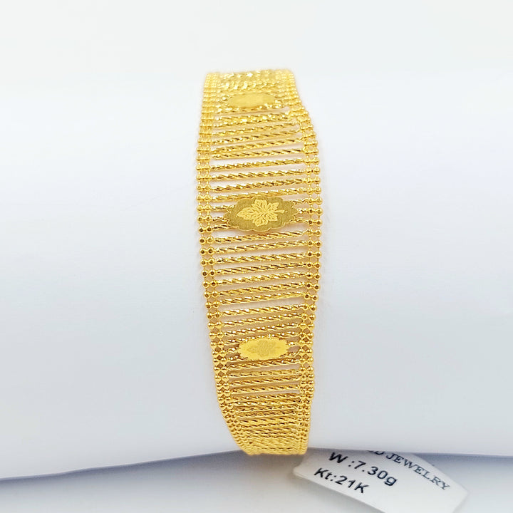21K اسوارة اكسترا اكسترا-مجوهرات الشيخ سعيد-Saeed Jewelry 
