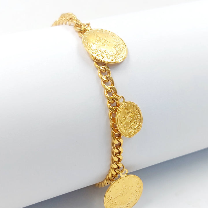 21K اسوارة دنانديش رشادي-مجوهرات الشيخ سعيد-Saeed Jewelry 