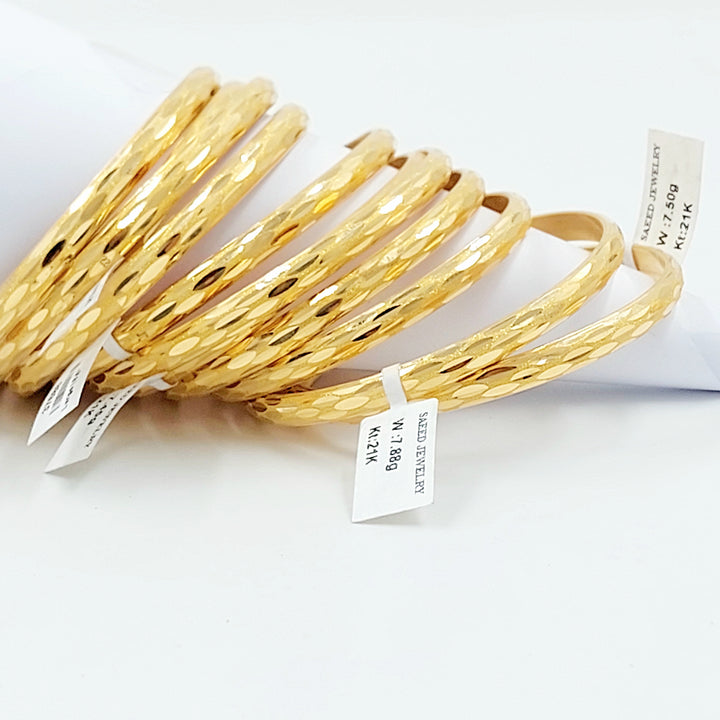 21K سحبة سي ان سي-مجوهرات الشيخ سعيد-Saeed Jewelry 