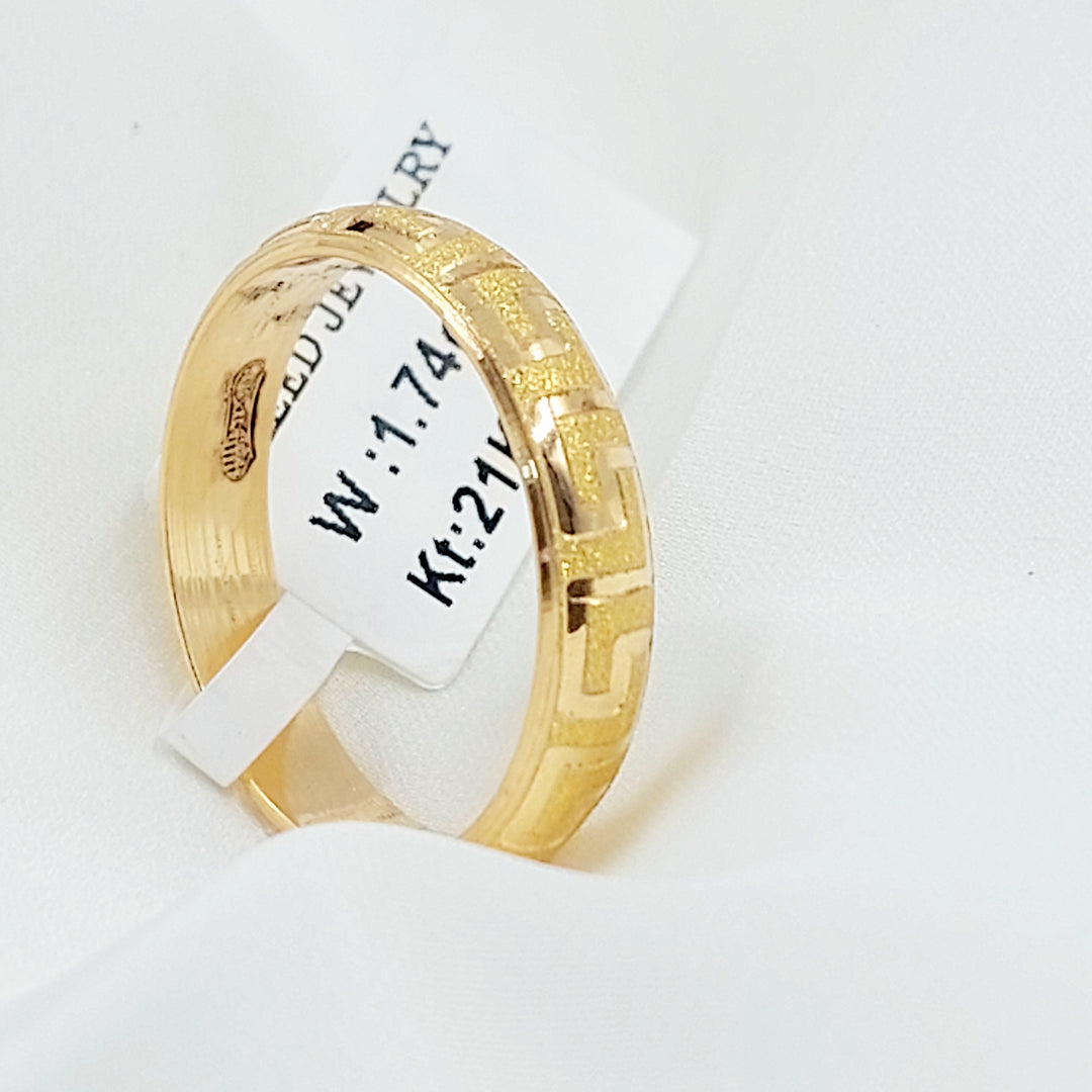 21K ذبلة فيرنا رفيع-مجوهرات الشيخ سعيد-Saeed Jewelry 