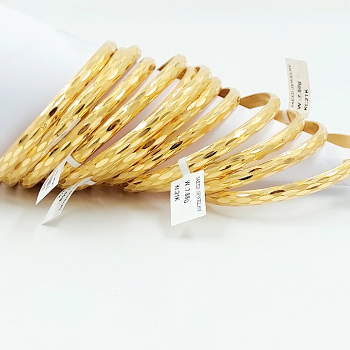 21K سحبة سي ان سي-مجوهرات الشيخ سعيد-Saeed Jewelry 