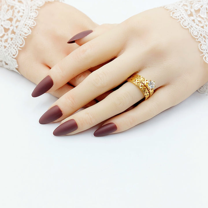 21K ذبلة تونز اكسترا-مجوهرات الشيخ سعيد-Saeed Jewelry 