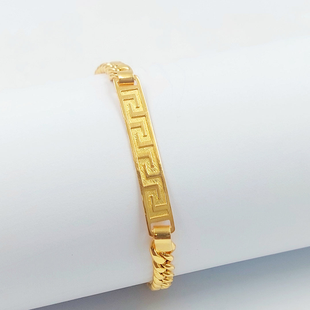 21K اسوارة بلاك فيرنا-مجوهرات الشيخ سعيد-Saeed Jewelry 