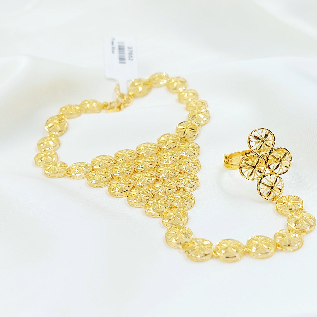 21K كف كويتي-مجوهرات الشيخ سعيد-Saeed Jewelry 