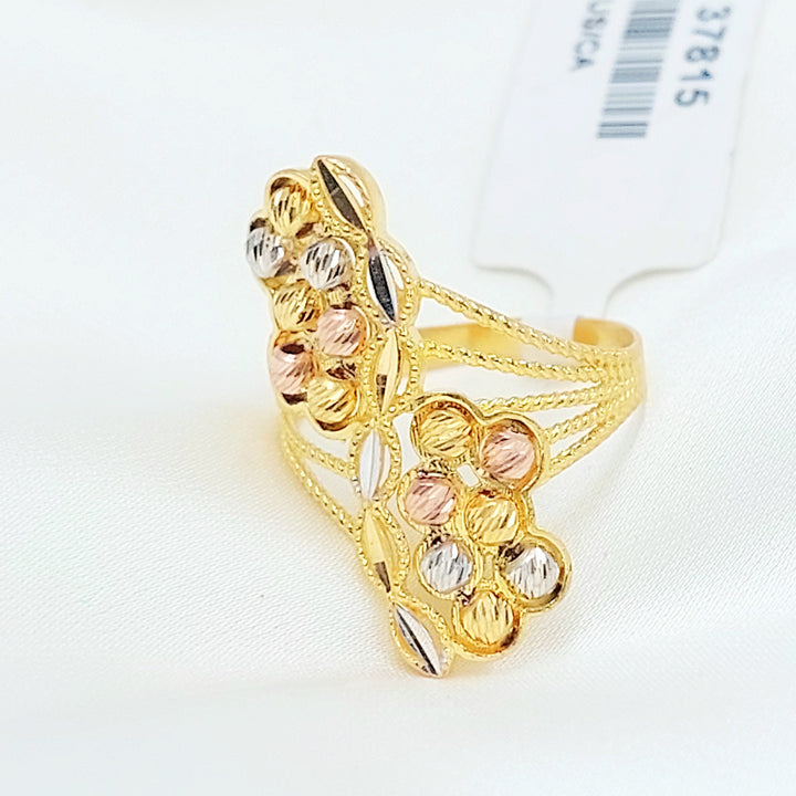21K خاتم اكسترا اكسترا-مجوهرات الشيخ سعيد-Saeed Jewelry 