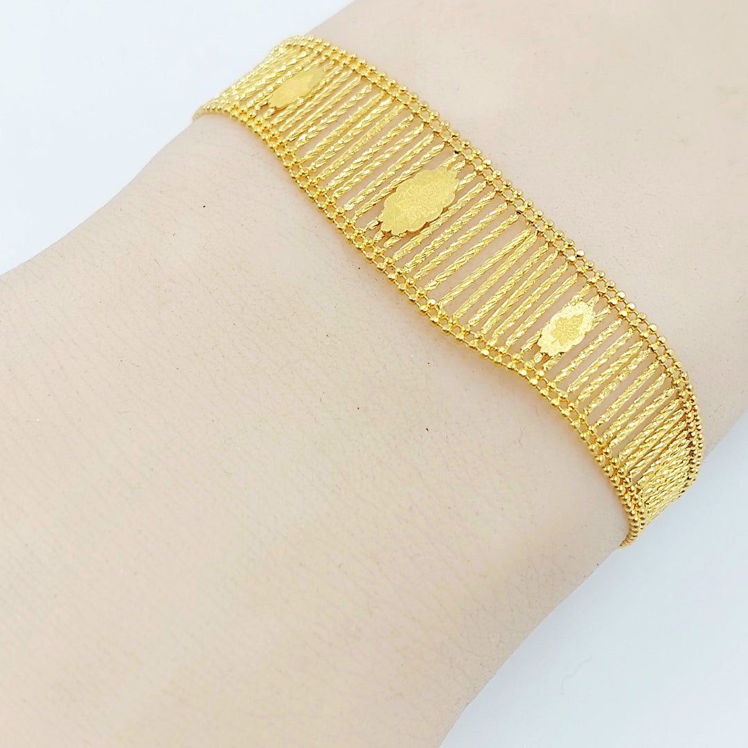21K اسوارة اكسترا اكسترا-مجوهرات الشيخ سعيد-Saeed Jewelry 