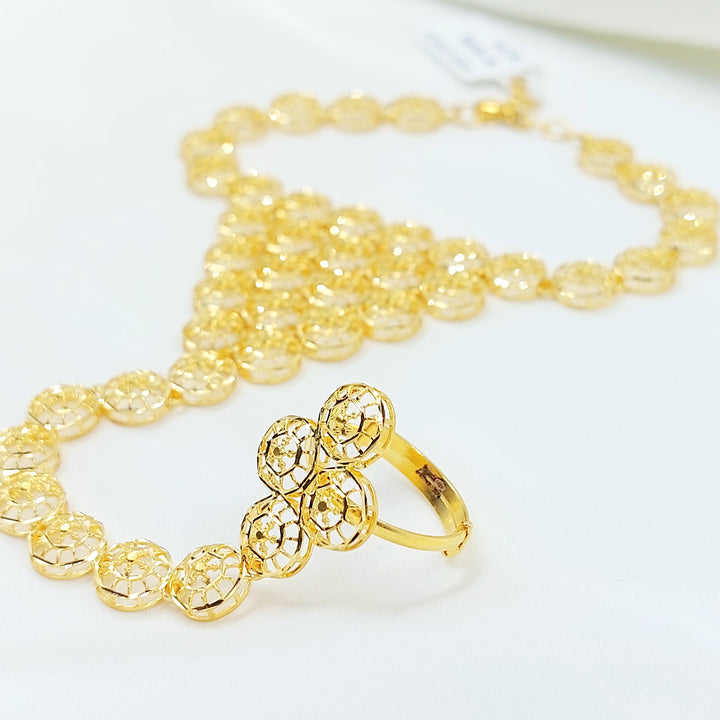 21K كف كويتي-مجوهرات الشيخ سعيد-Saeed Jewelry 