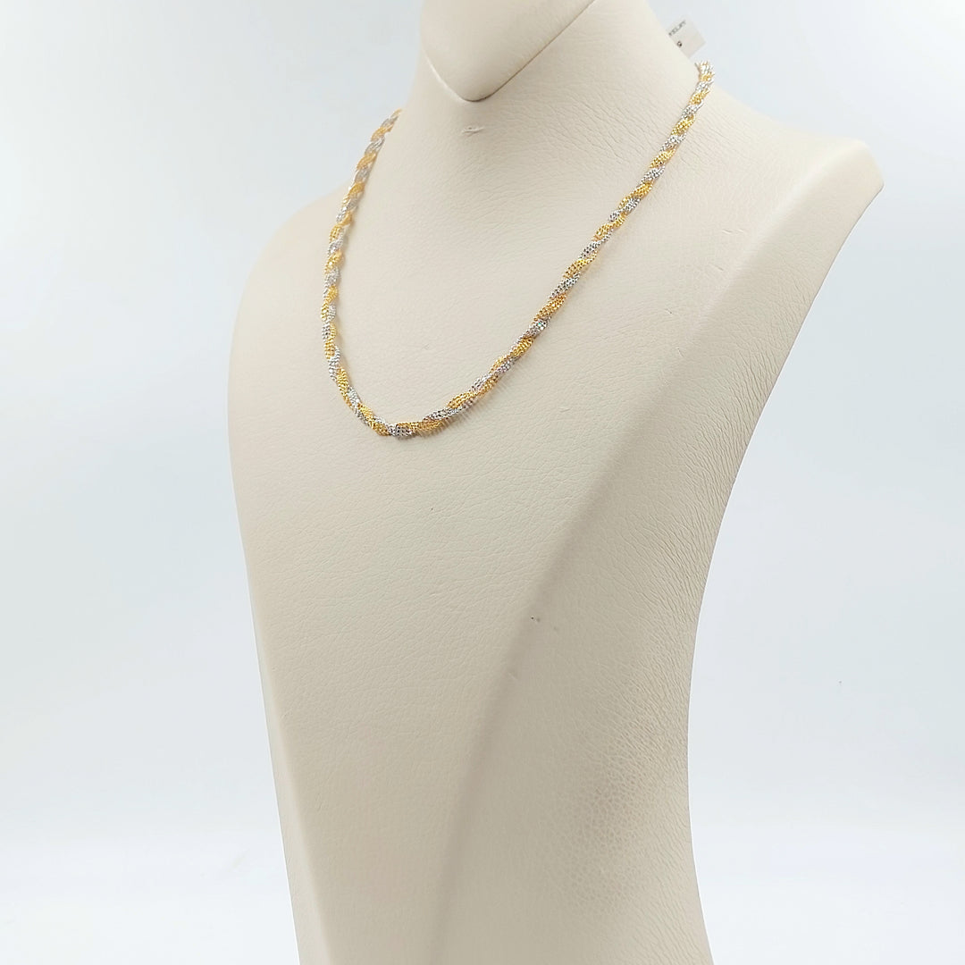 21K سنسال فانسي 4mm-مجوهرات الشيخ سعيد-Saeed Jewelry 