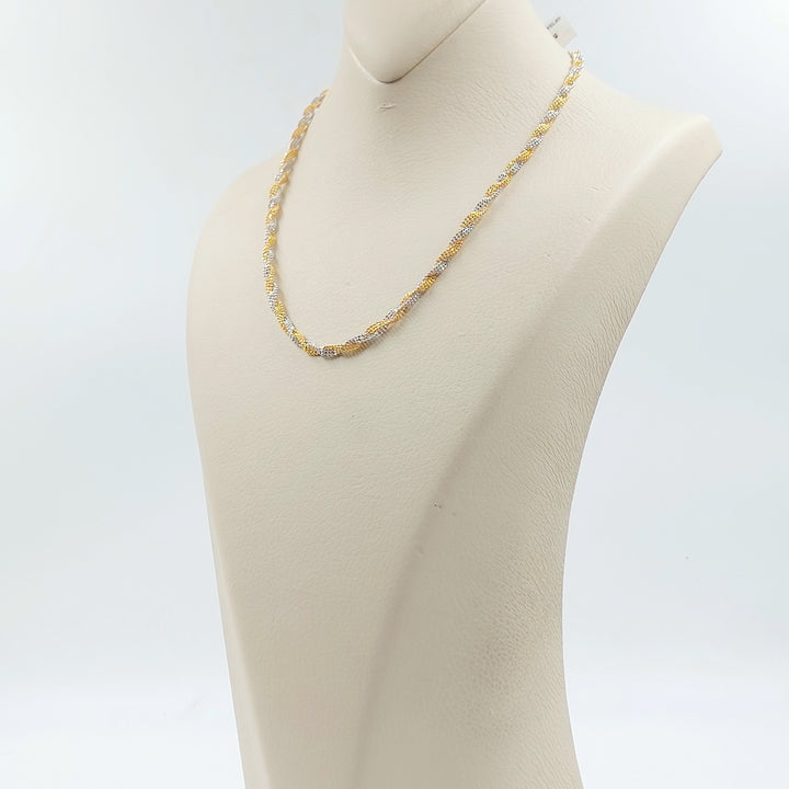 21K سنسال فانسي 4mm-مجوهرات الشيخ سعيد-Saeed Jewelry 