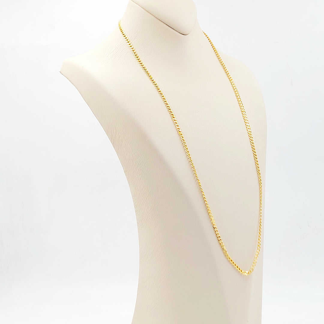 21K سنسال حلقات مبسط 3.5mm-مجوهرات الشيخ سعيد-Saeed Jewelry 