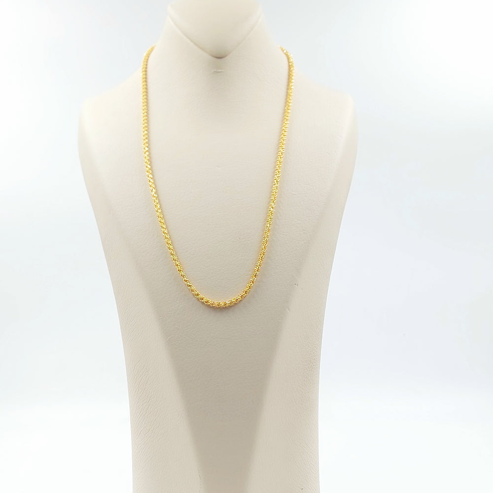 21K سنسال فانسي 4mm-مجوهرات الشيخ سعيد-Saeed Jewelry 