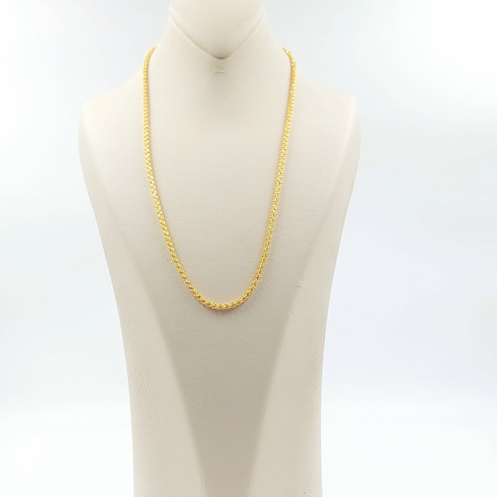 21K سنسال فانسي 4mm-مجوهرات الشيخ سعيد-Saeed Jewelry 