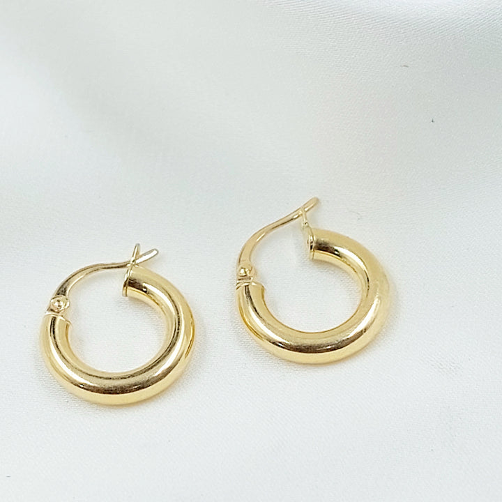 18K حلق ذبلة رشادي-مجوهرات الشيخ سعيد-Saeed Jewelry 