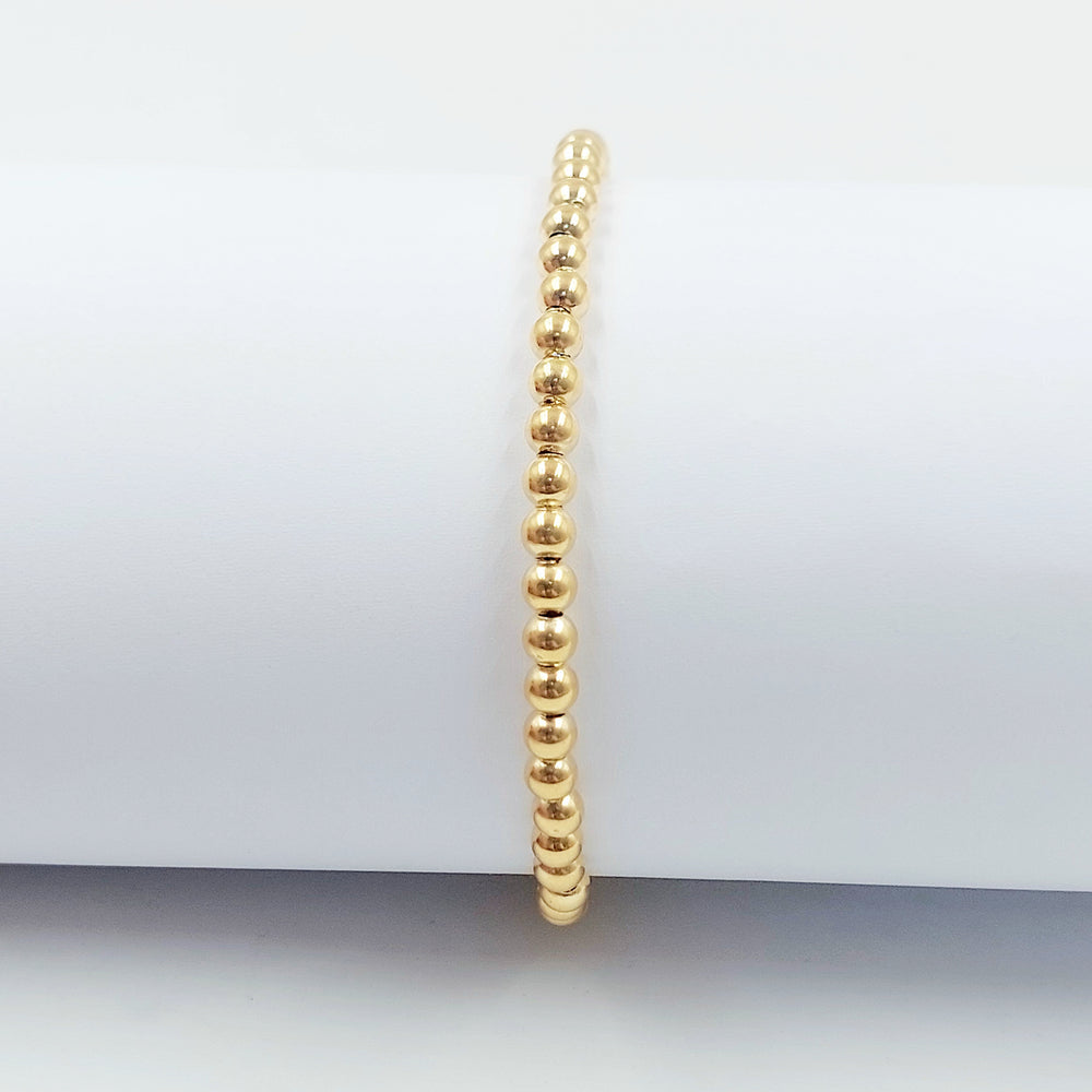 18K اسوارة طابات اكسترا-مجوهرات الشيخ سعيد-Saeed Jewelry 
