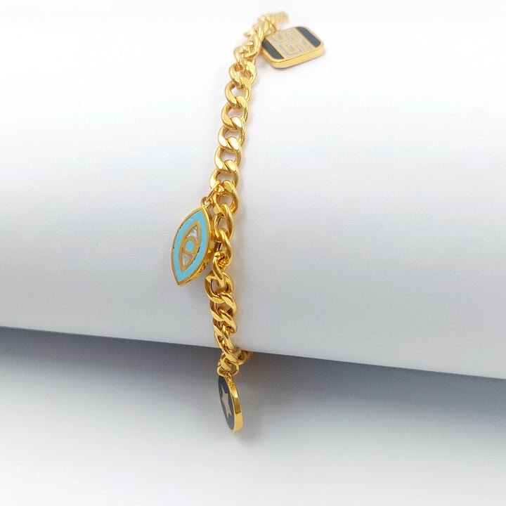 21K اسوارة دنانديش مينا-مجوهرات الشيخ سعيد-Saeed Jewelry 