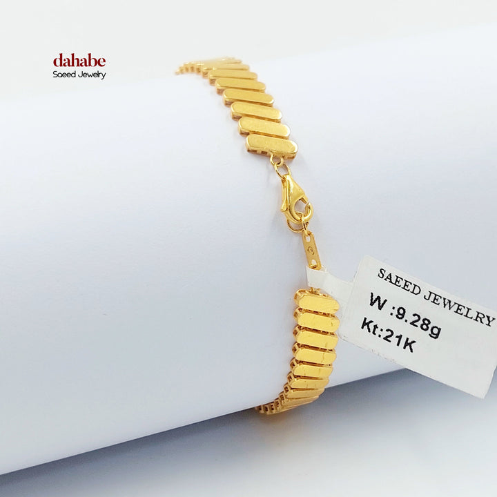 21K اسوارة افعى-مجوهرات الشيخ سعيد-Saeed Jewelry 