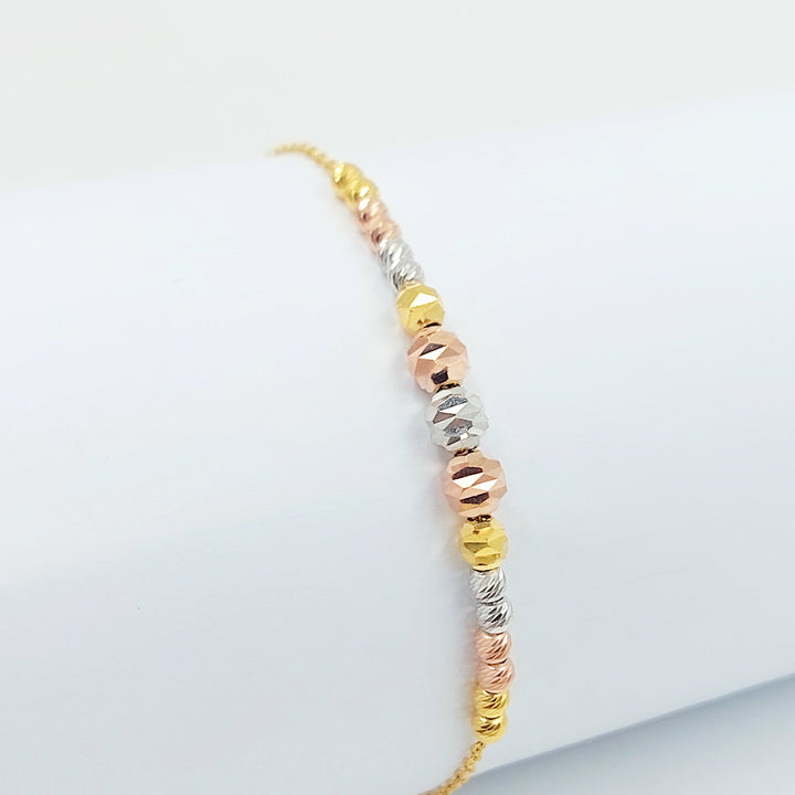 21K اسوارة طابات اكسترا-مجوهرات الشيخ سعيد-Saeed Jewelry 