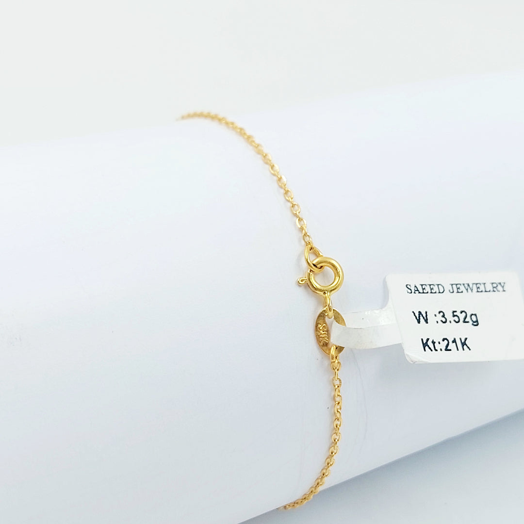 21K اسوارة طابات اكسترا-مجوهرات الشيخ سعيد-Saeed Jewelry 