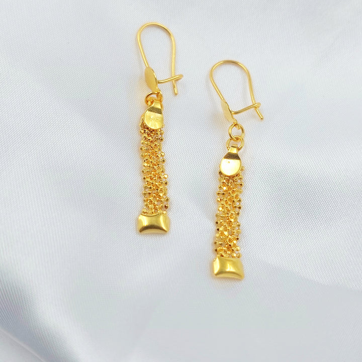 21K حلق فانسي اكسترا-مجوهرات الشيخ سعيد-Saeed Jewelry 