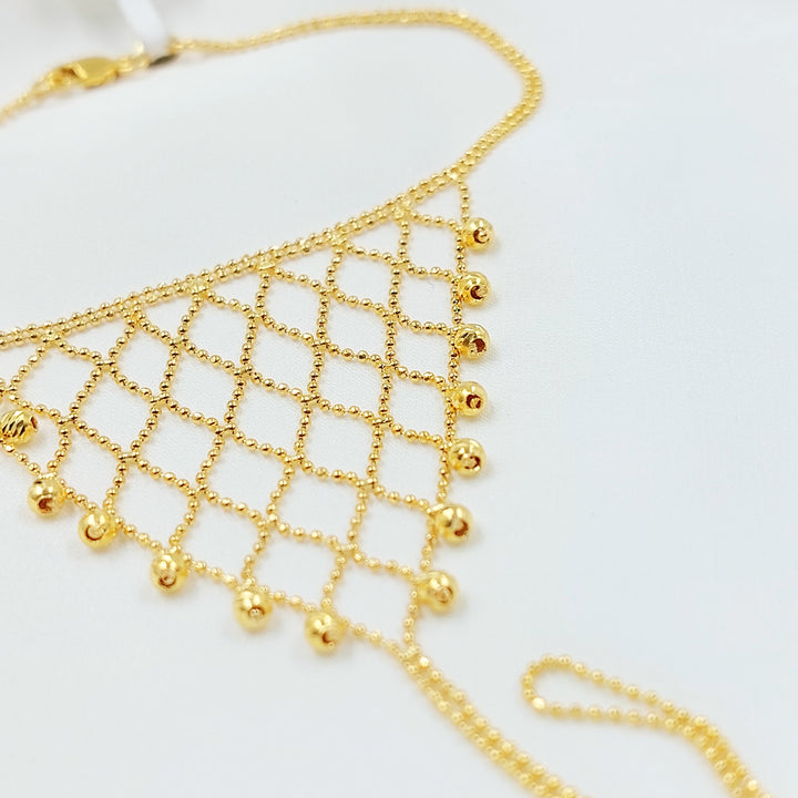 21K كف طابات اكسترا-مجوهرات الشيخ سعيد-Saeed Jewelry 