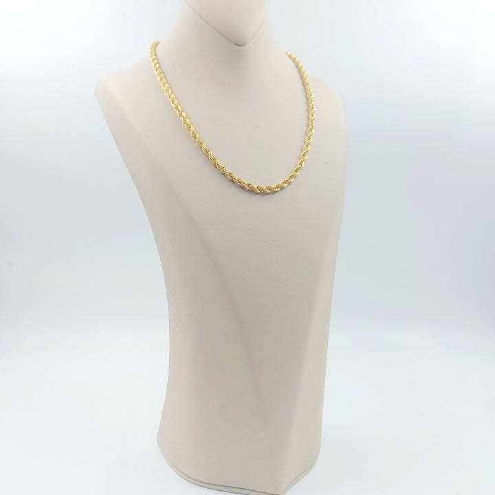 21K سنسال جدل 5mm-مجوهرات الشيخ سعيد-Saeed Jewelry 