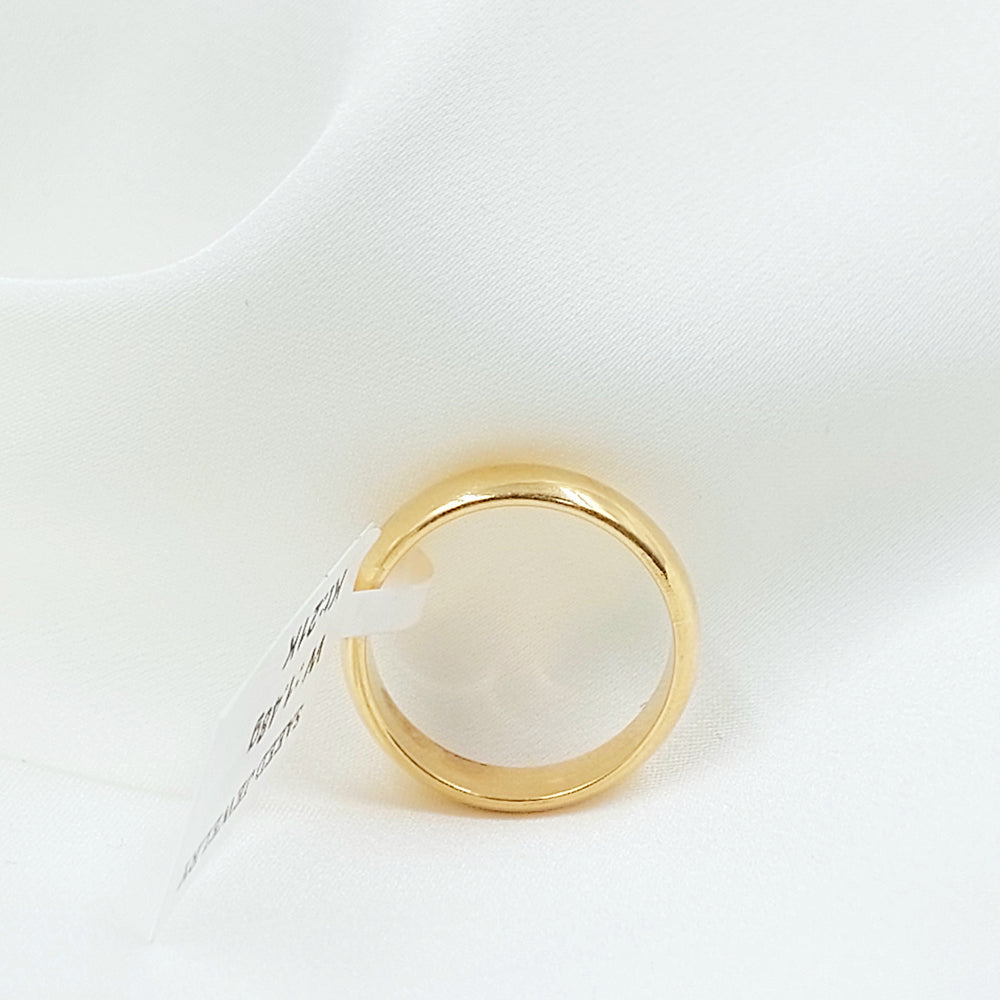 21K ذبلة سادة رفيع-مجوهرات الشيخ سعيد-Saeed Jewelry 