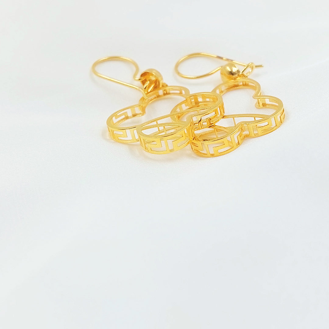 21K حلق شنكل اكسترا-مجوهرات الشيخ سعيد-Saeed Jewelry 