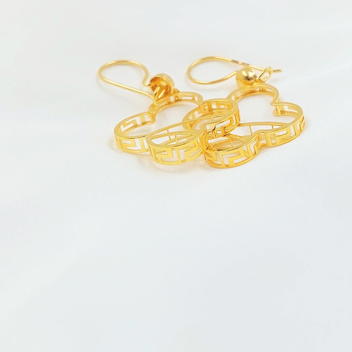 21K حلق شنكل اكسترا-مجوهرات الشيخ سعيد-Saeed Jewelry 