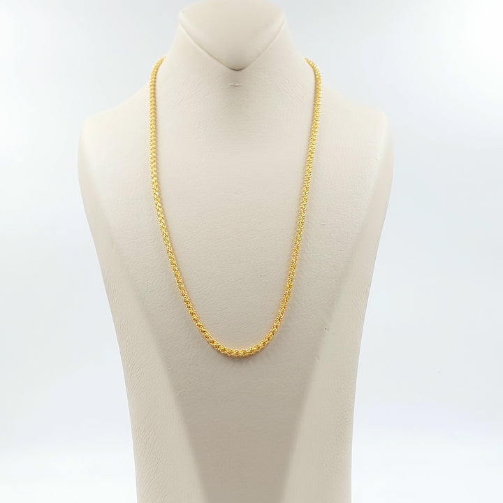 21K سنسال فانسي 4mm-مجوهرات الشيخ سعيد-Saeed Jewelry 