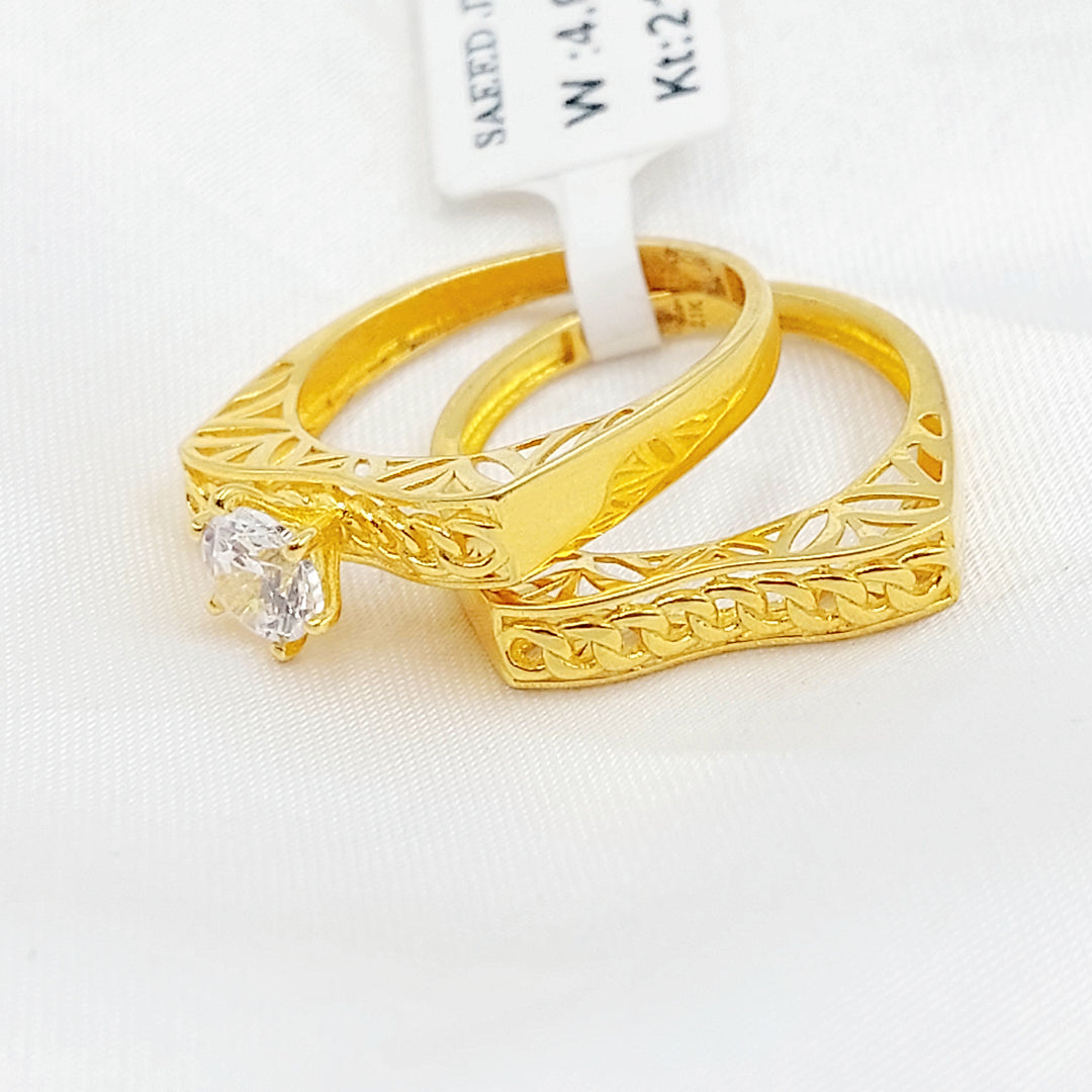 21K ذبلة تونز اكسترا-مجوهرات الشيخ سعيد-Saeed Jewelry 