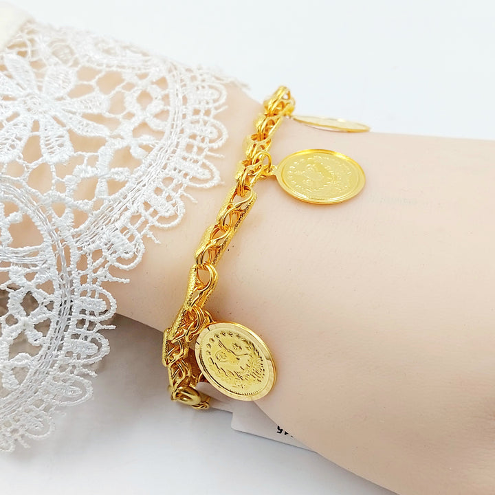 21K اسوارة دنانديش رشادي-مجوهرات الشيخ سعيد-Saeed Jewelry 