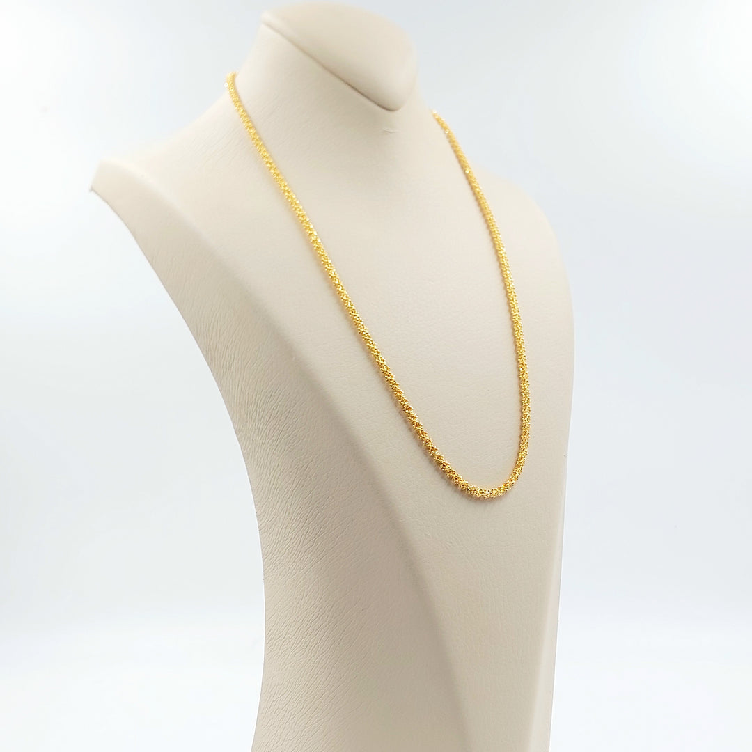 21K سنسال فانسي 4mm-مجوهرات الشيخ سعيد-Saeed Jewelry 