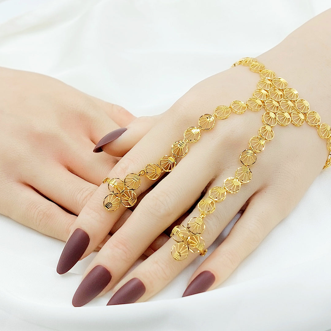 21K كف كويتي-مجوهرات الشيخ سعيد-Saeed Jewelry 