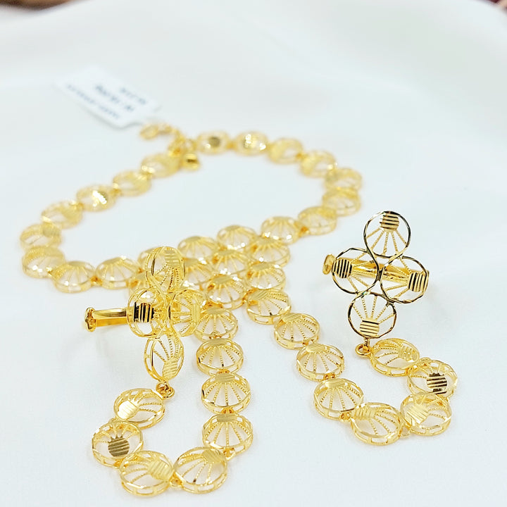 21K كف كويتي-مجوهرات الشيخ سعيد-Saeed Jewelry 