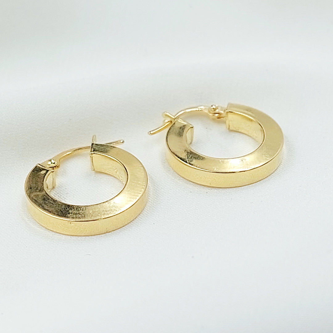 18K حلق ذبلة اكسترا-مجوهرات الشيخ سعيد-Saeed Jewelry 