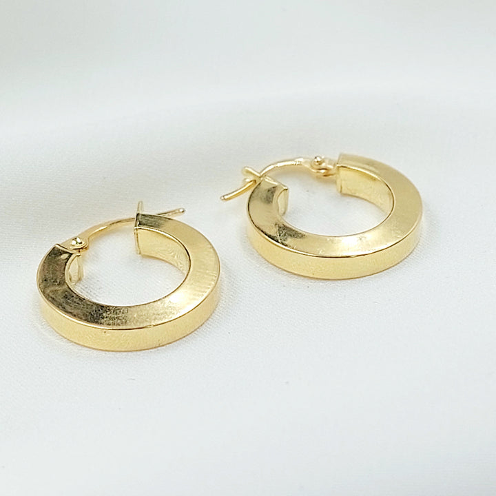 18K حلق ذبلة اكسترا-مجوهرات الشيخ سعيد-Saeed Jewelry 