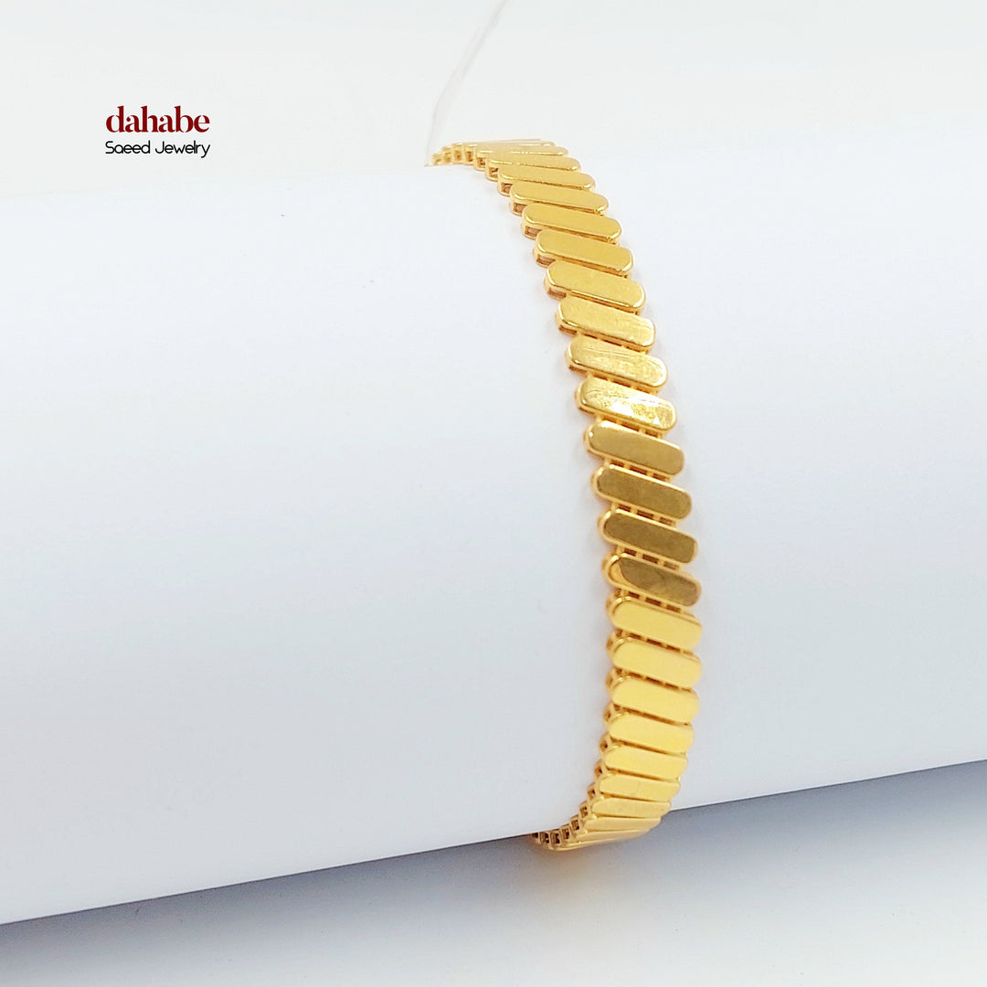21K اسوارة افعى-مجوهرات الشيخ سعيد-Saeed Jewelry 