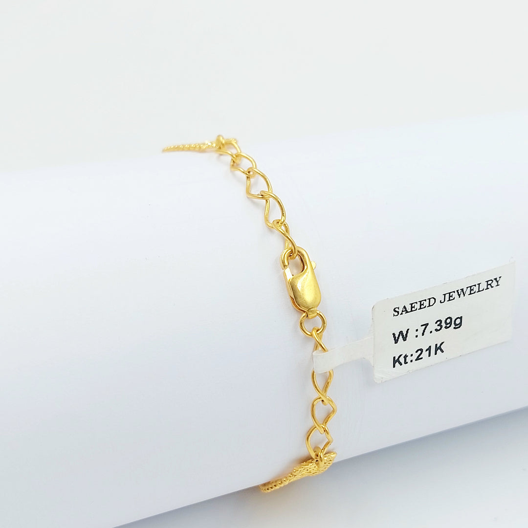 21K اسوارة اكسترا-مجوهرات الشيخ سعيد-Saeed Jewelry 